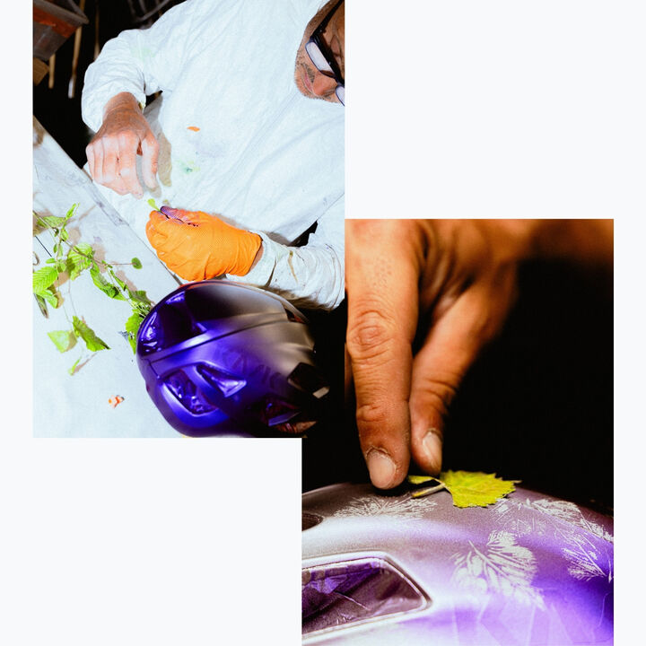 Got it in one - Turning a Helmet into a Work of Art