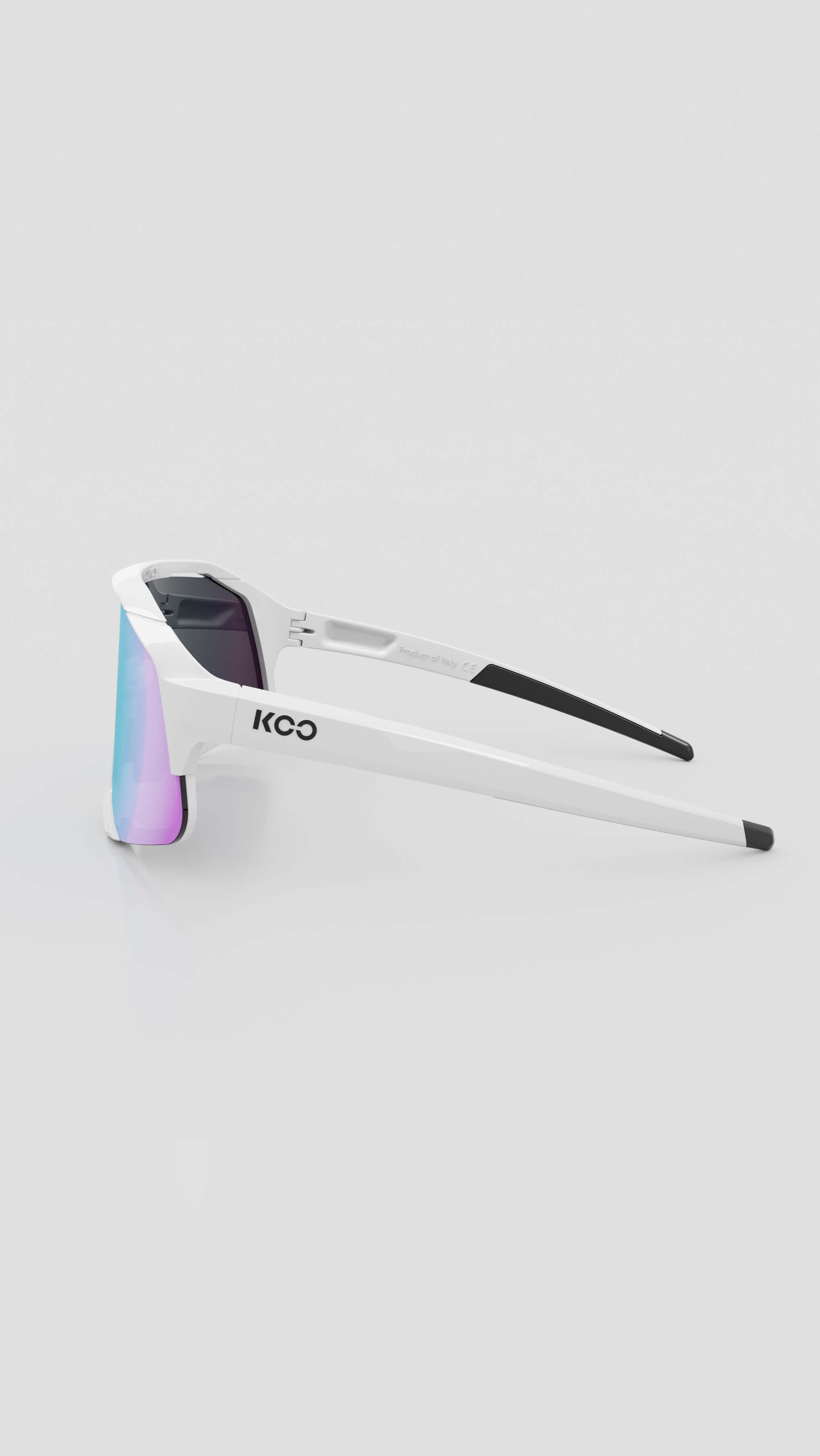 週末値下げ！美品！KOO DEMOS 偏光サングラス Koo Demos Mirror Lens Cycling Sunglasses, Black/Blue Sky