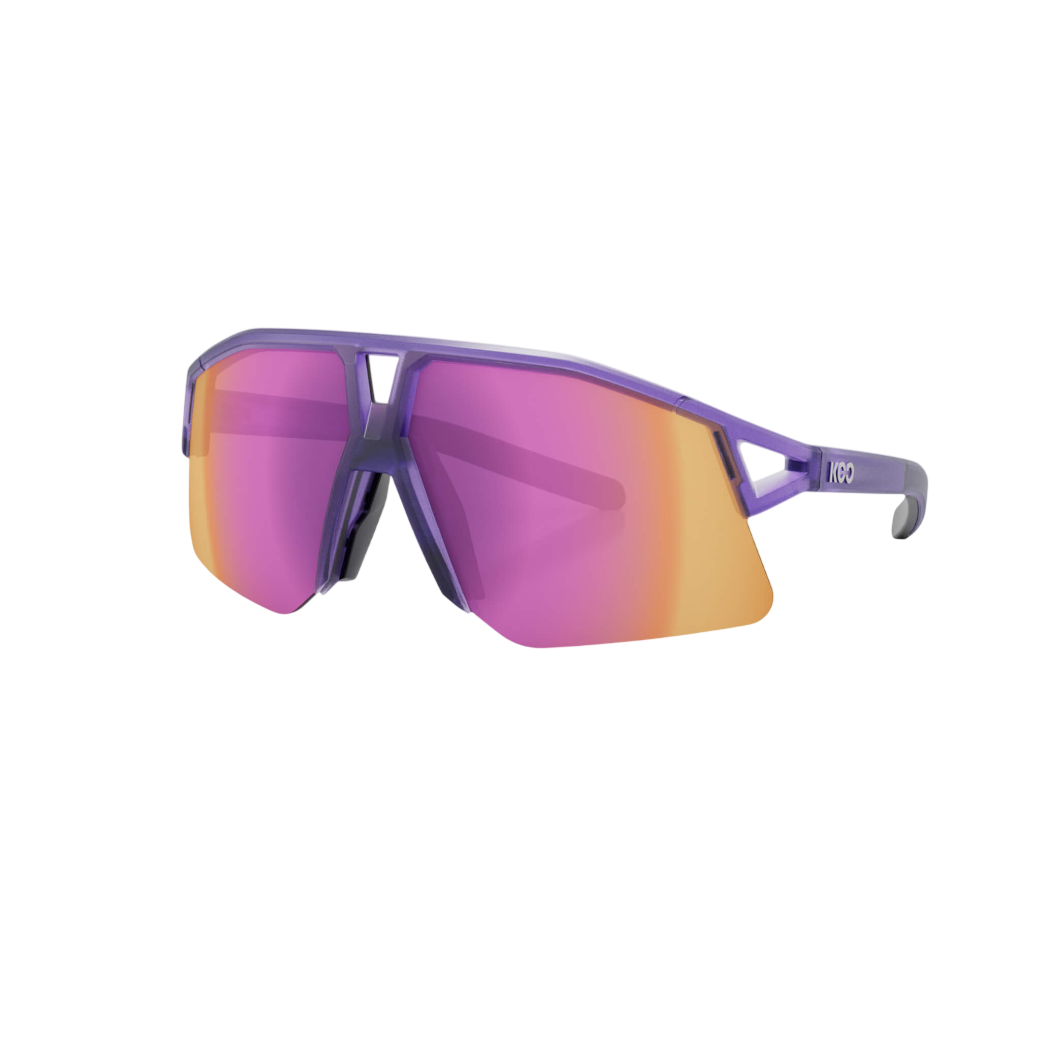 KOOサングラス HYPE バイオレットグラスマット/ピンクミラー/CAT3 KASK Sport