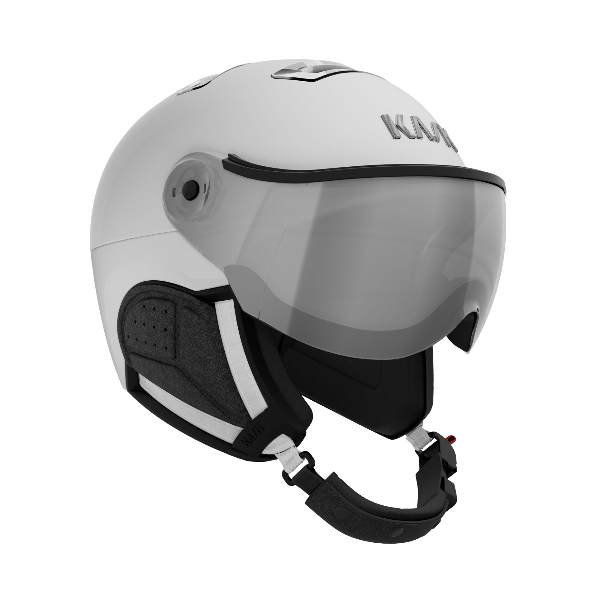 Chrome Visor Kask
